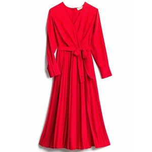 Katien Sturino ryder pleated wrap Maxi Dress